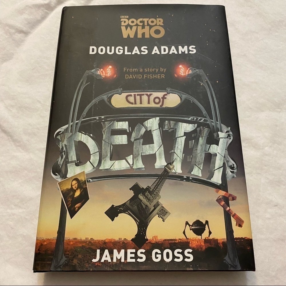 Doctor Who City of Death Douglas Adams episode Novelization hardcover​​​​​